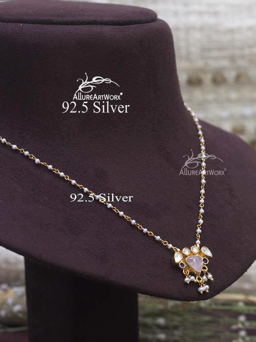 Ruzova Silver Chain